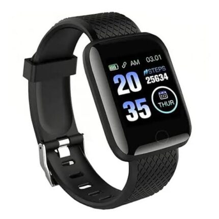 116 Plus Smart Bracelet Heart Rate Monitor Watch Pedometer Tracker Fitbit Fitness Lifetime Waterproof Touch Screen Detachable