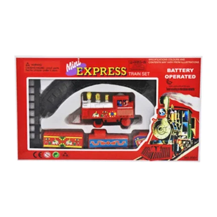 mini plastic train set Mini Express Train Set For Kids 1 Battery Operated Train Set